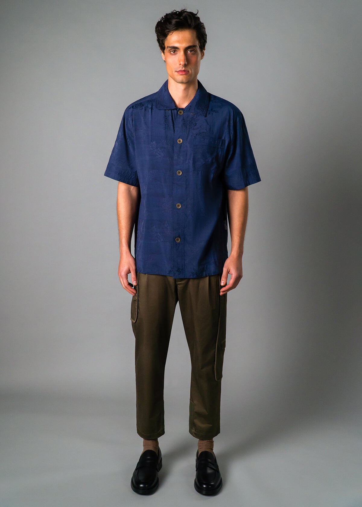 Navy Rayon Prisao