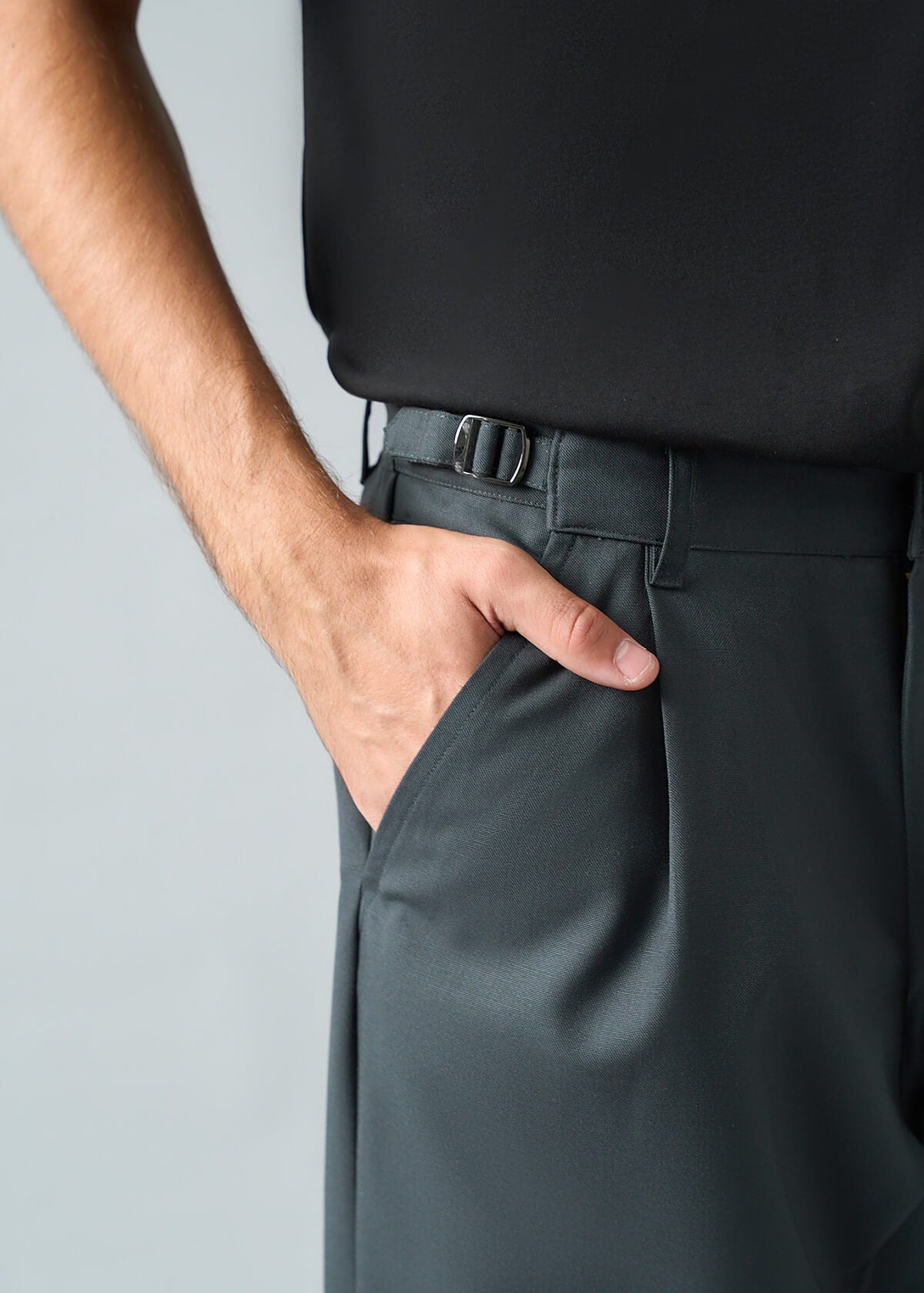 Society Trouser Slate No.3: Boxer Fit