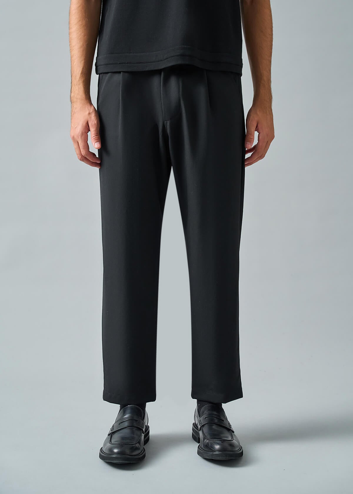 Society Trouser Black: Boxer Fit