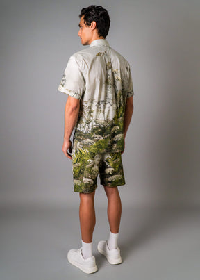 Men’s vacation shirt inspired by HBO MAX The White Lotus . Resortwear Fashion