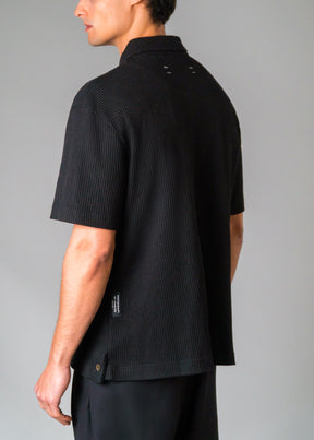 Pique Polo Black