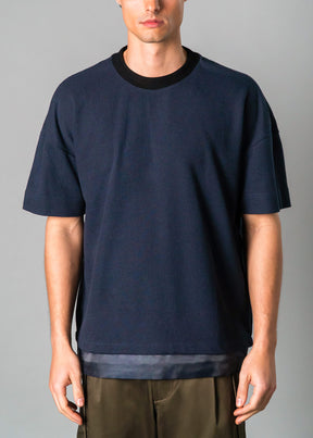 Navy Hem Pull