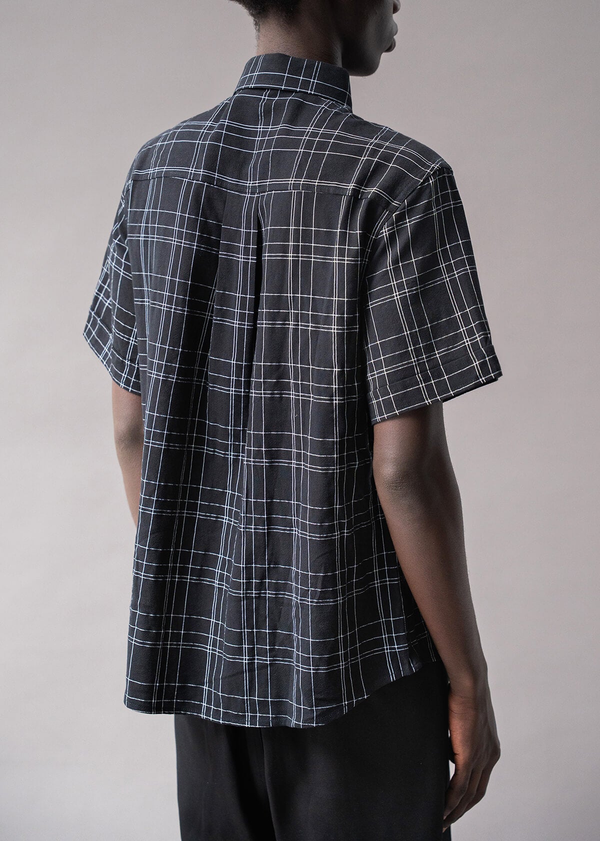 Tron 2-D Plaid Black