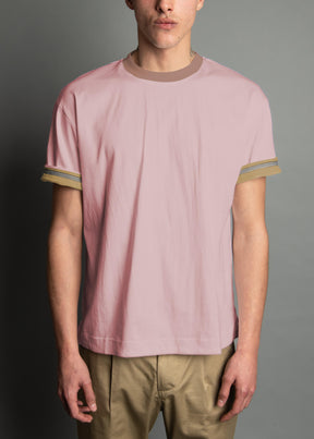 ultra soft tee for men in a quartz tone