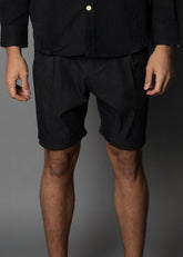 Waxed Black Short