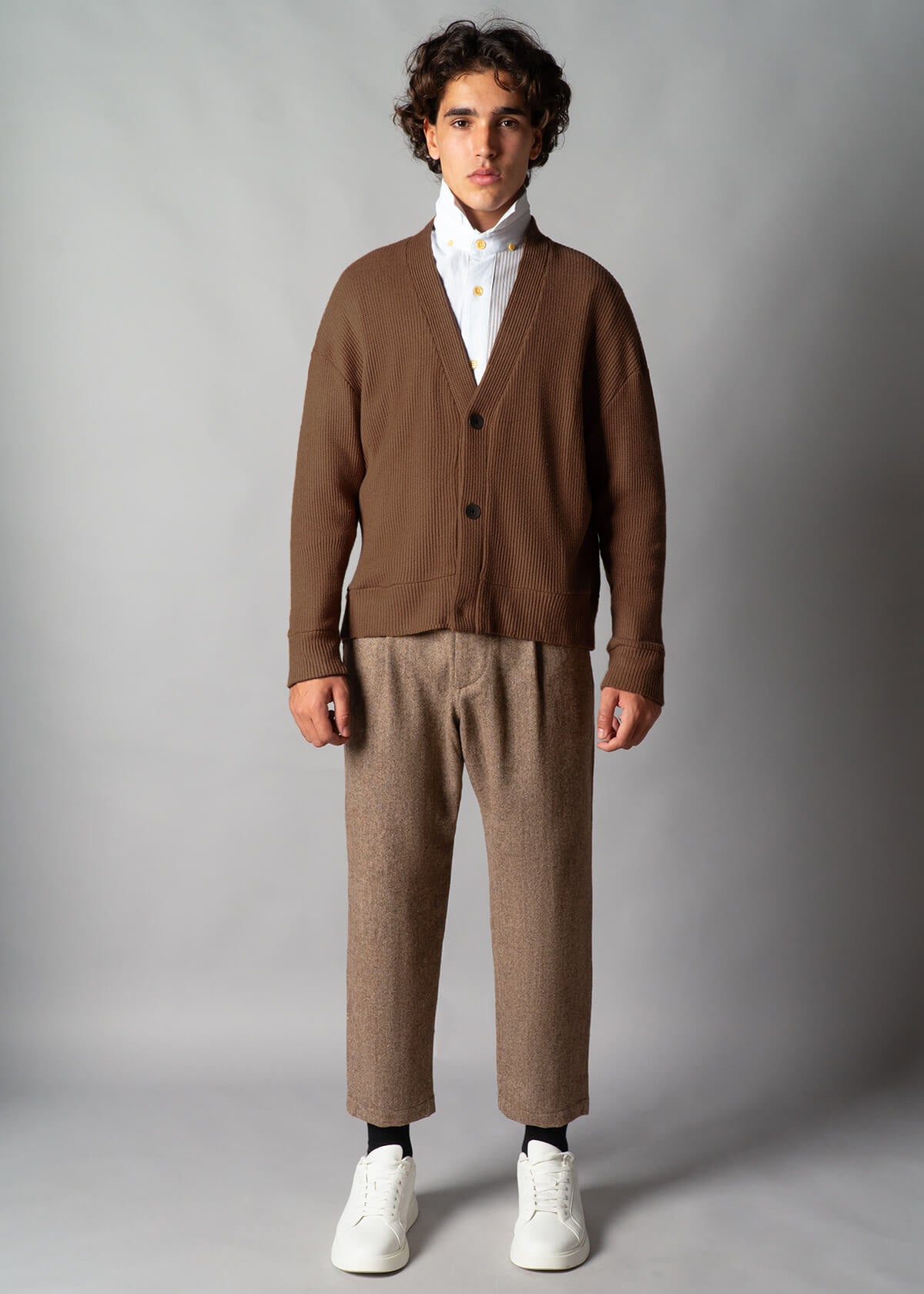 Vanguard Brown Cardigan