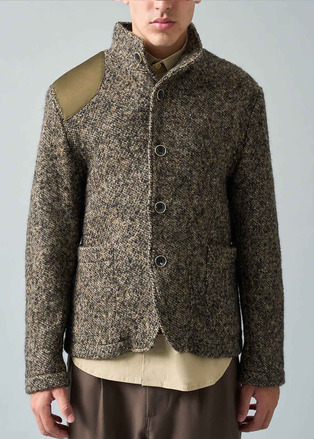 Wool Hunting Cardigan