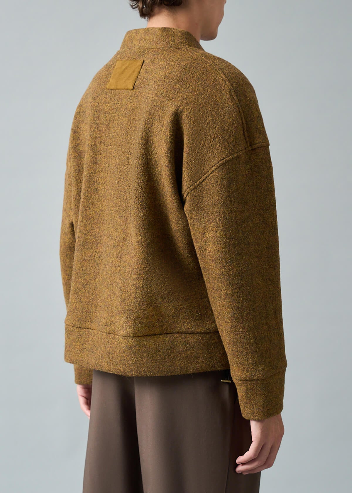 100 Wool Certified Brass Cardigan
