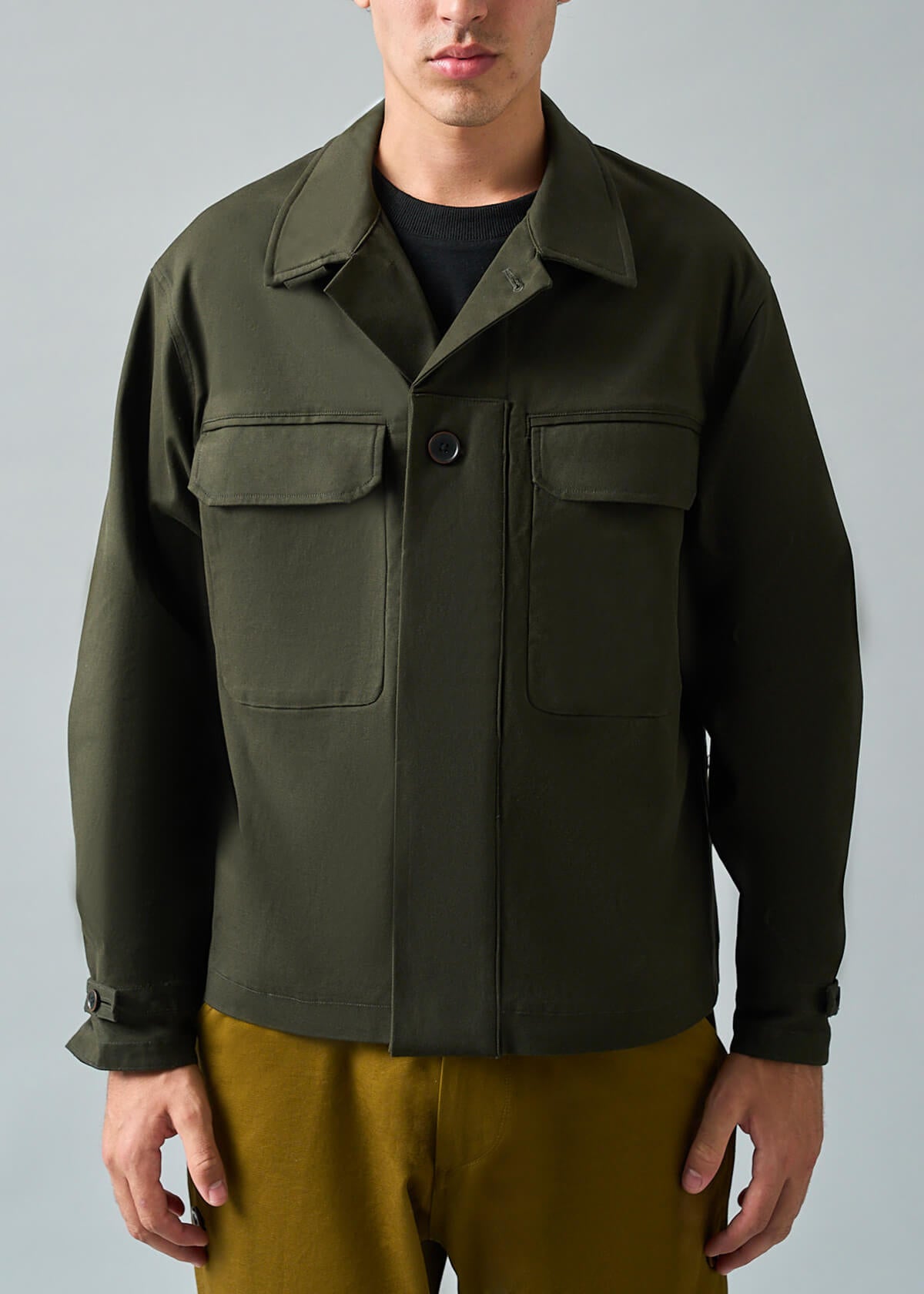 Deep Olive Twill Cavalier II