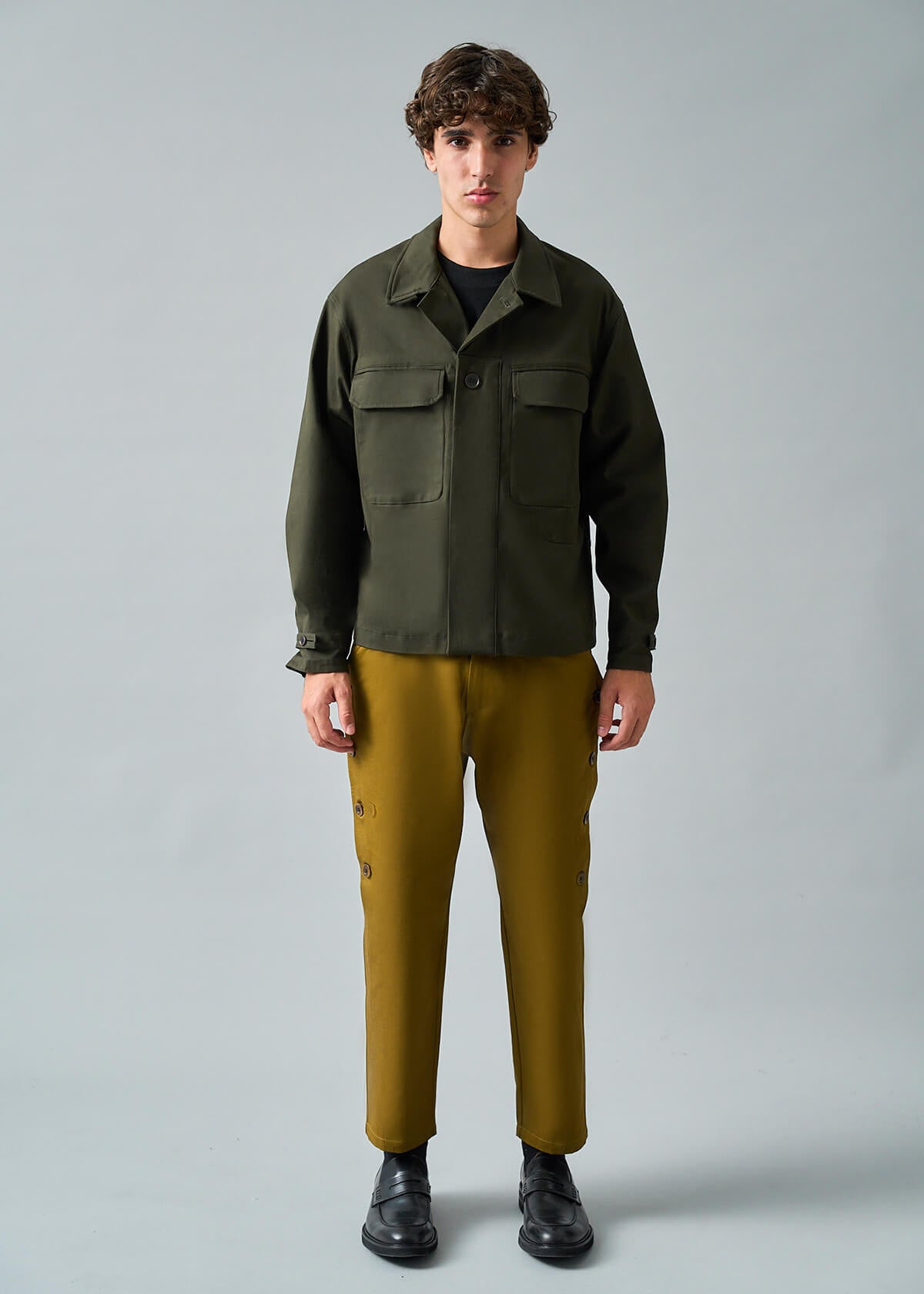 Deep Olive Twill Cavalier II