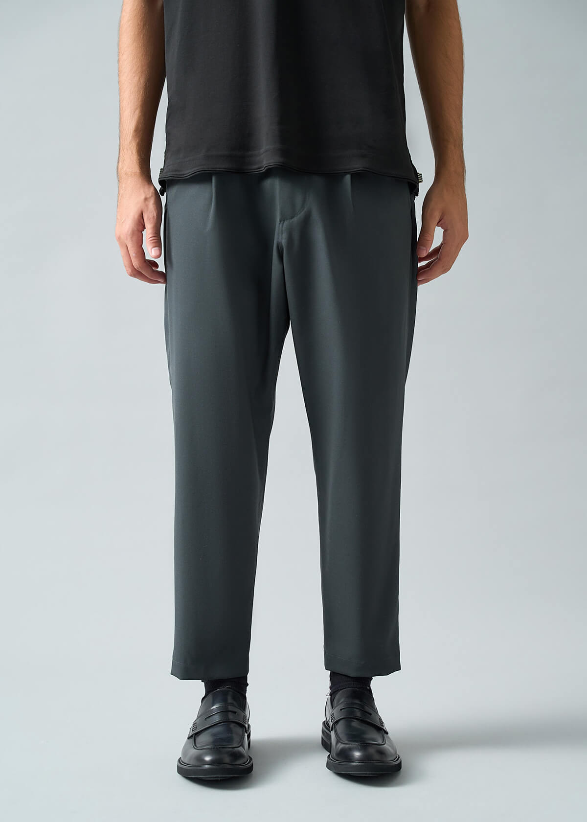 Society Trouser Slate No.3: Boxer Fit