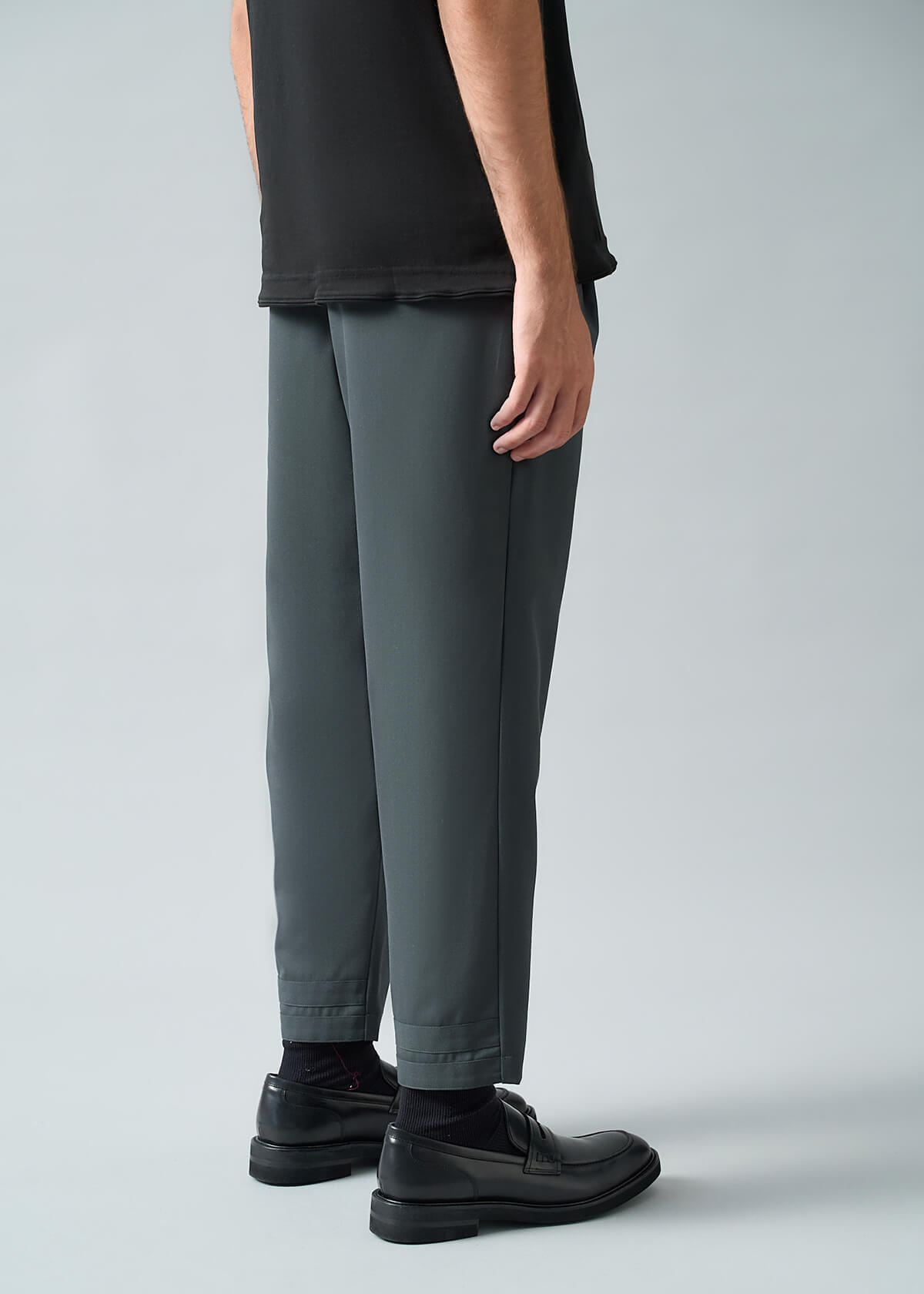 Society Trouser Slate No.3: Boxer Fit
