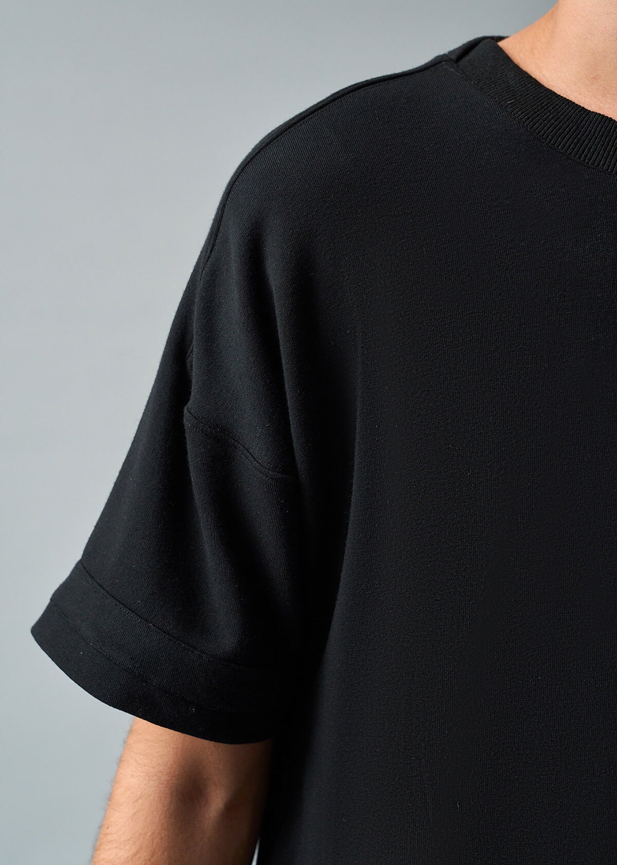 Framed Luxe Tee Black