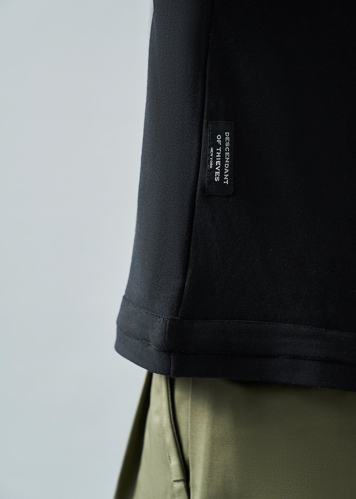 Framed Luxe Tee Black