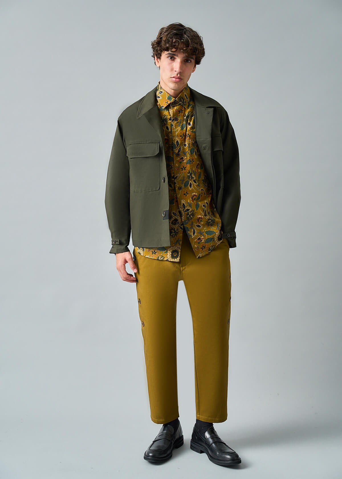 In The Trenches Print Shirt