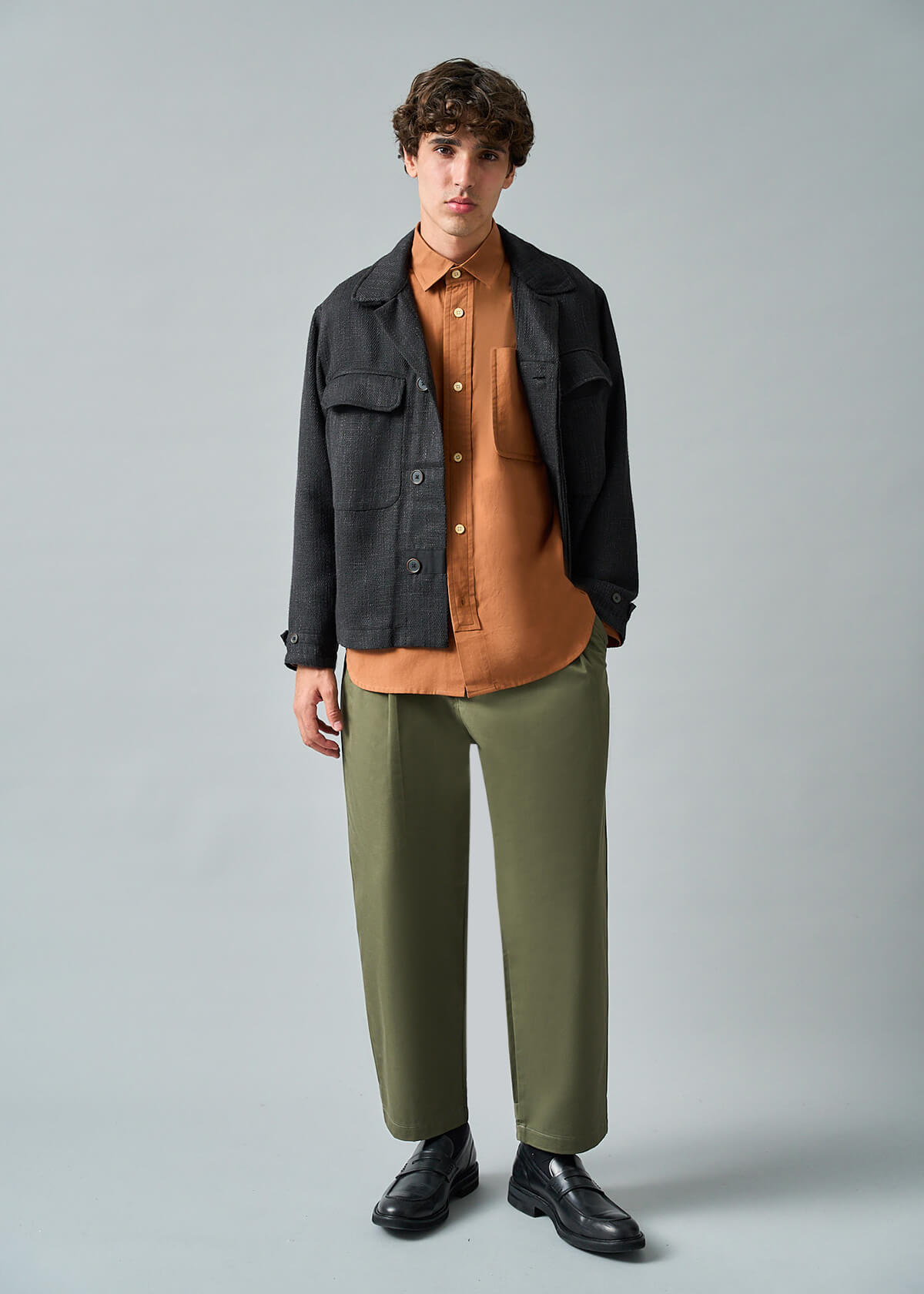 Soft Canvas Rust Shirt