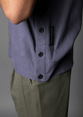 Midnight Oxford Shirting Fabric Crew*