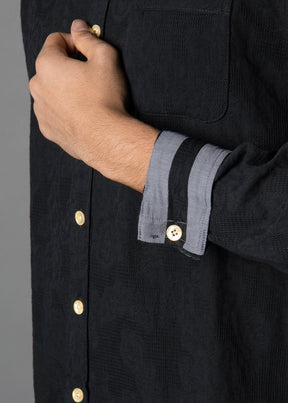 Long Strand Black Rlx Fit Shirt