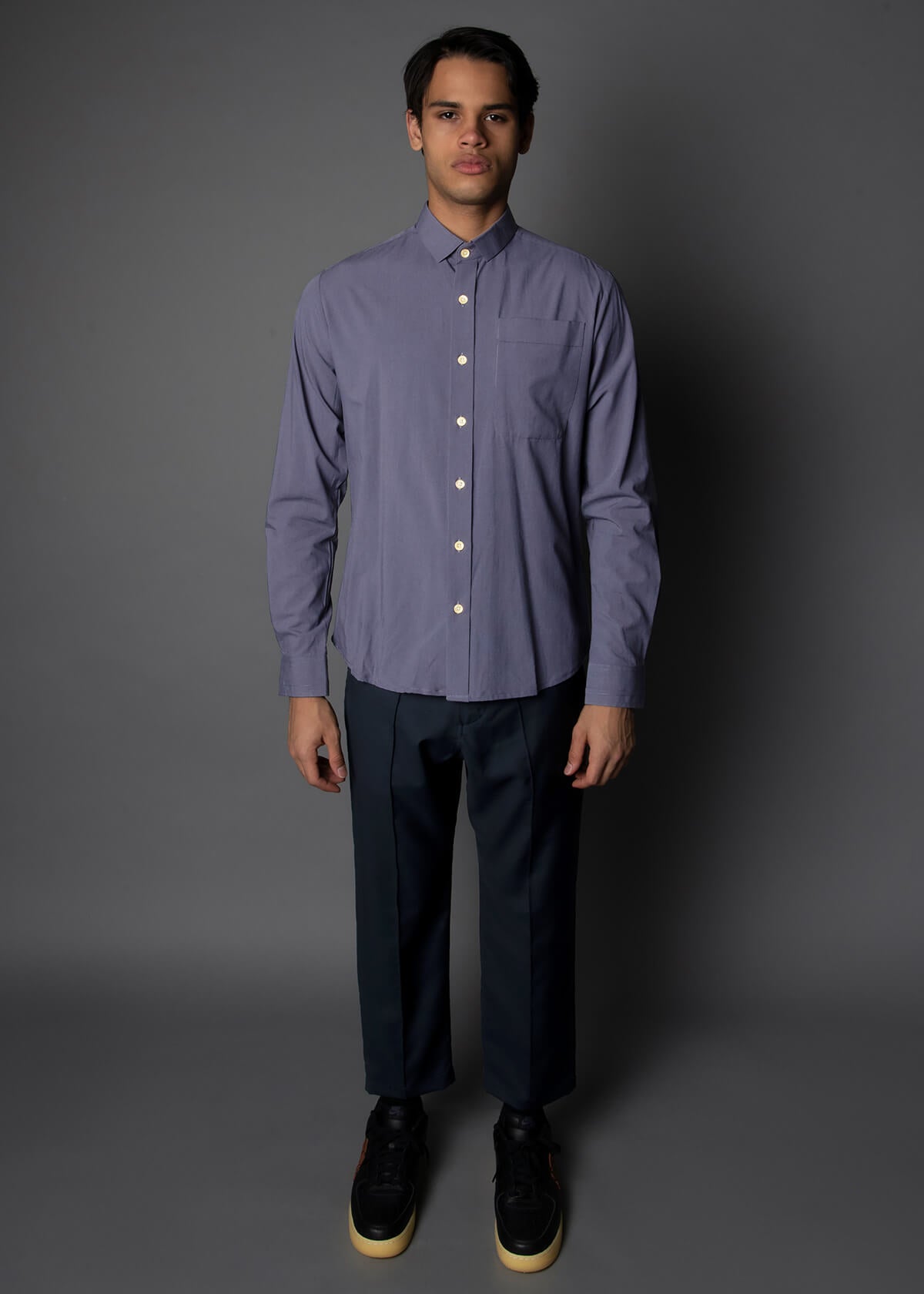 Modal Cloud Navy Shirt