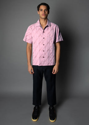 On Leave Camp Mauve Shirt