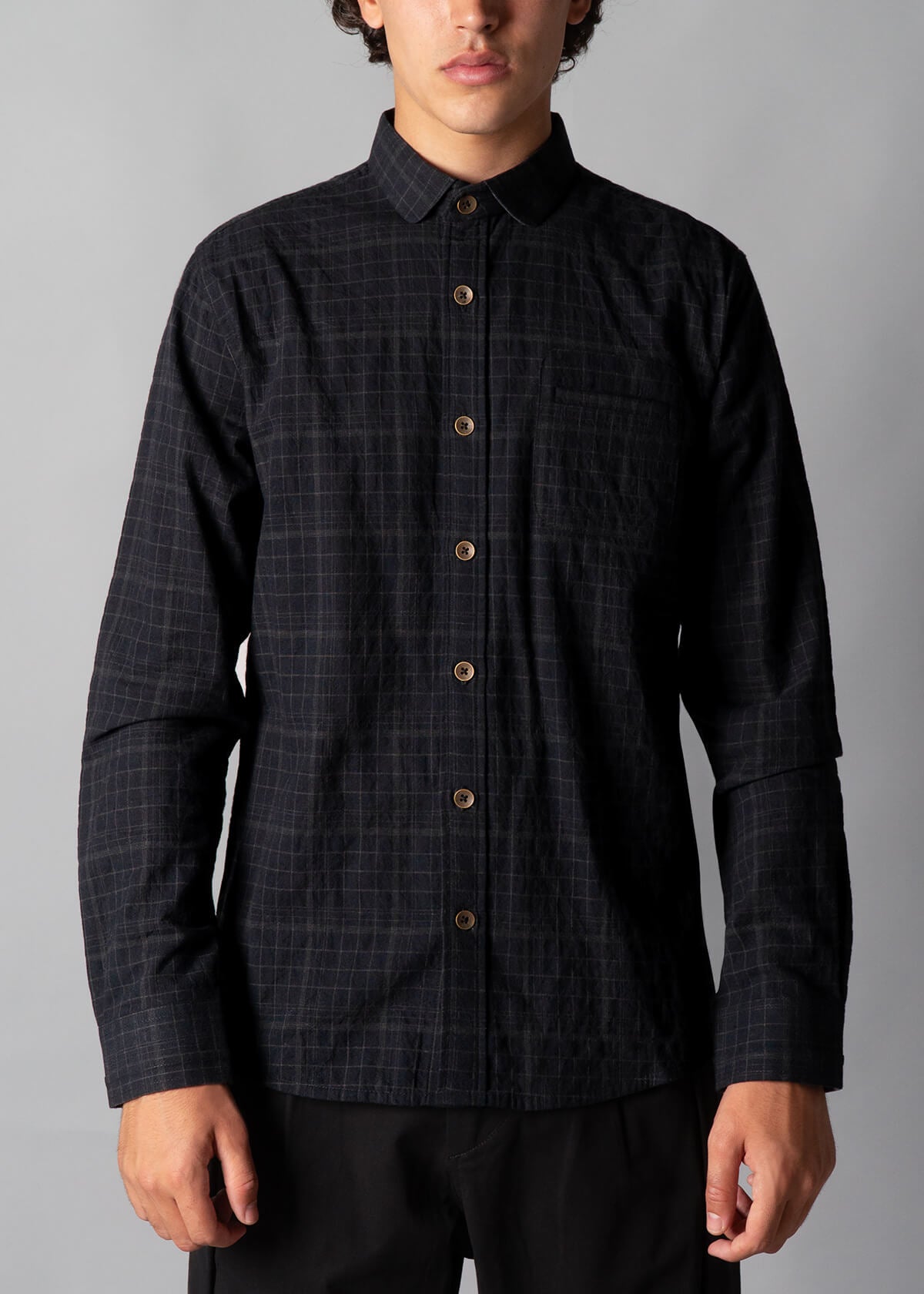 Concealed Plaid Black