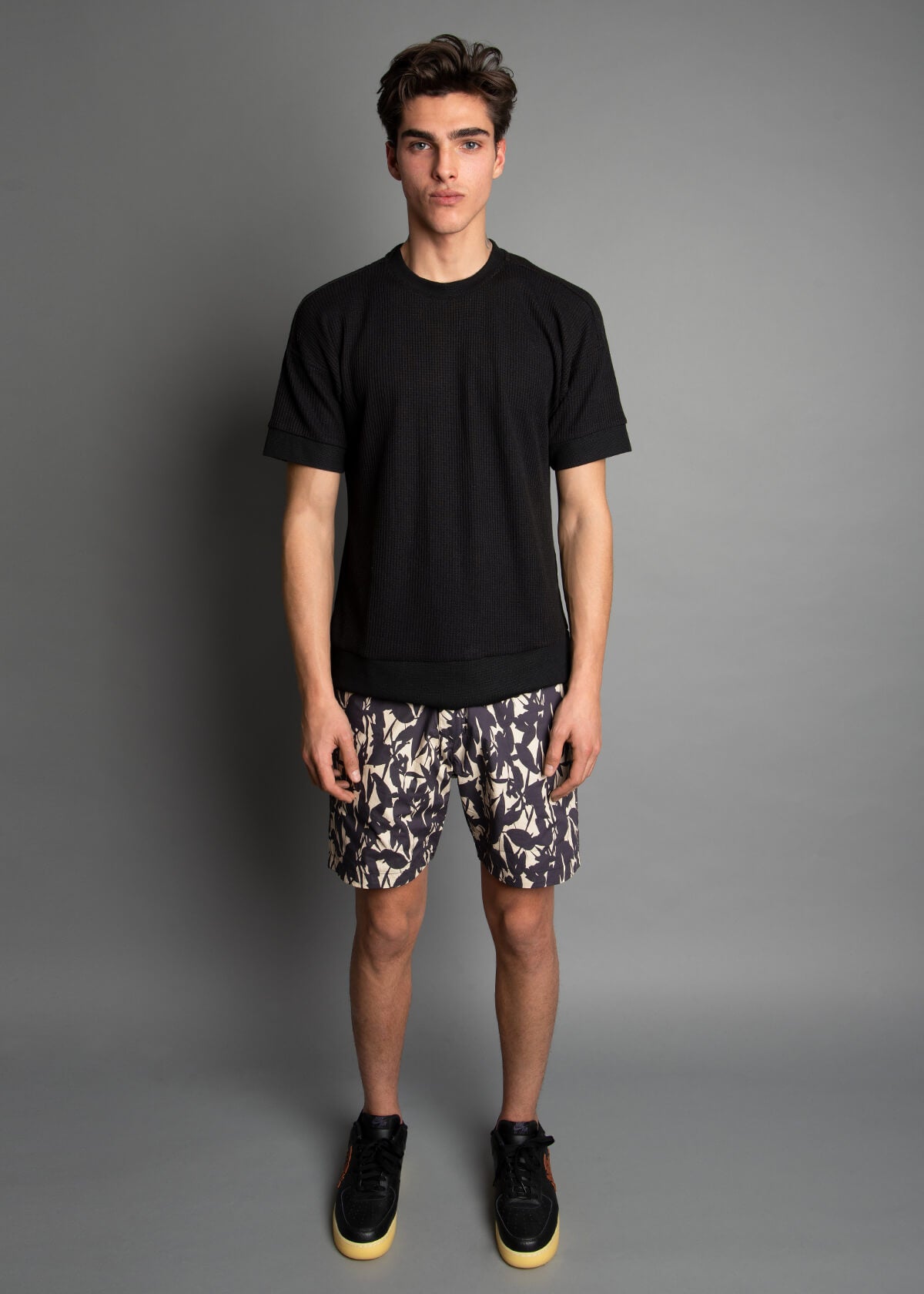 GRAPHITE FOREST REVERSIBLE SHORT