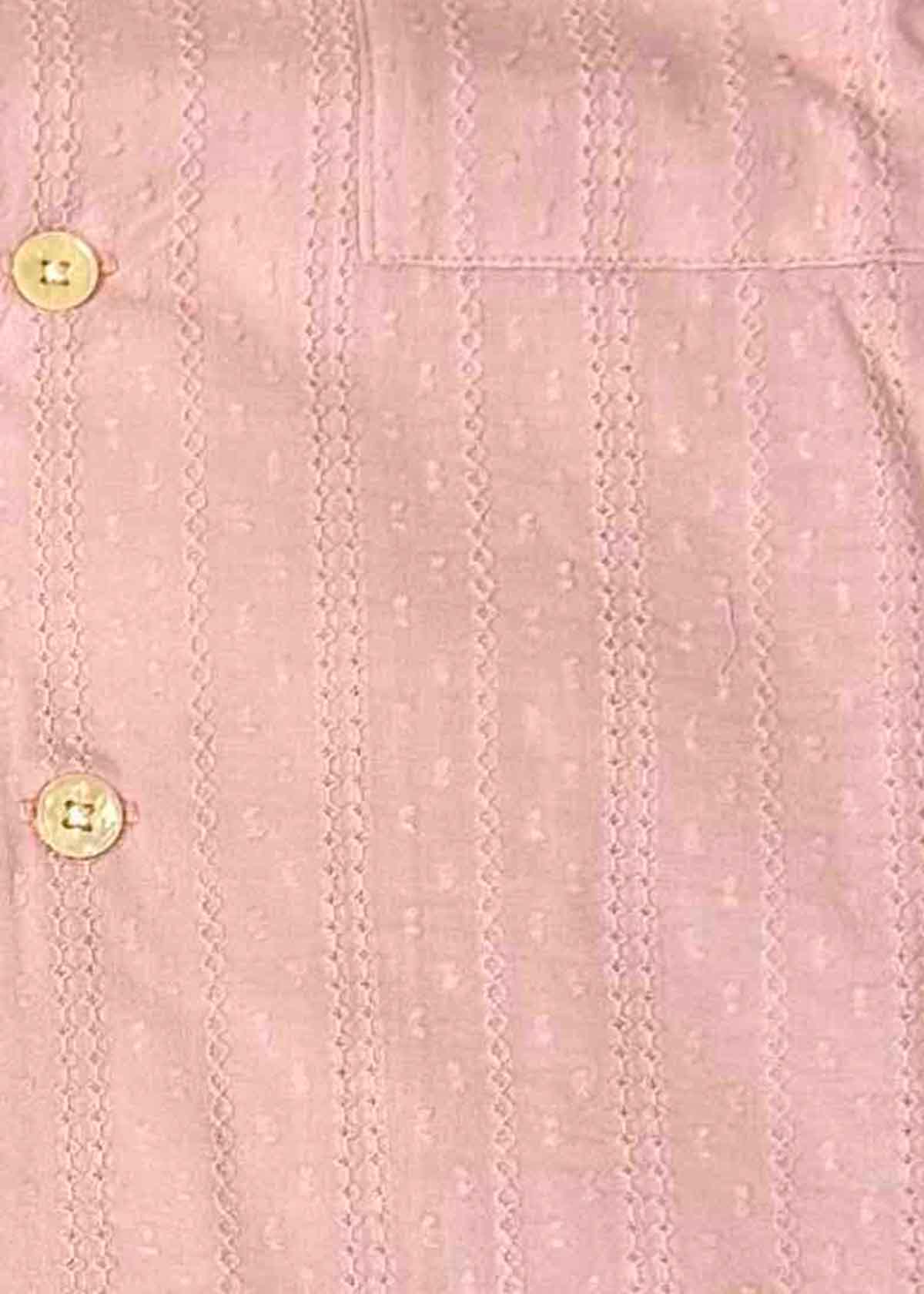 Embroidered Way Dusty Rose