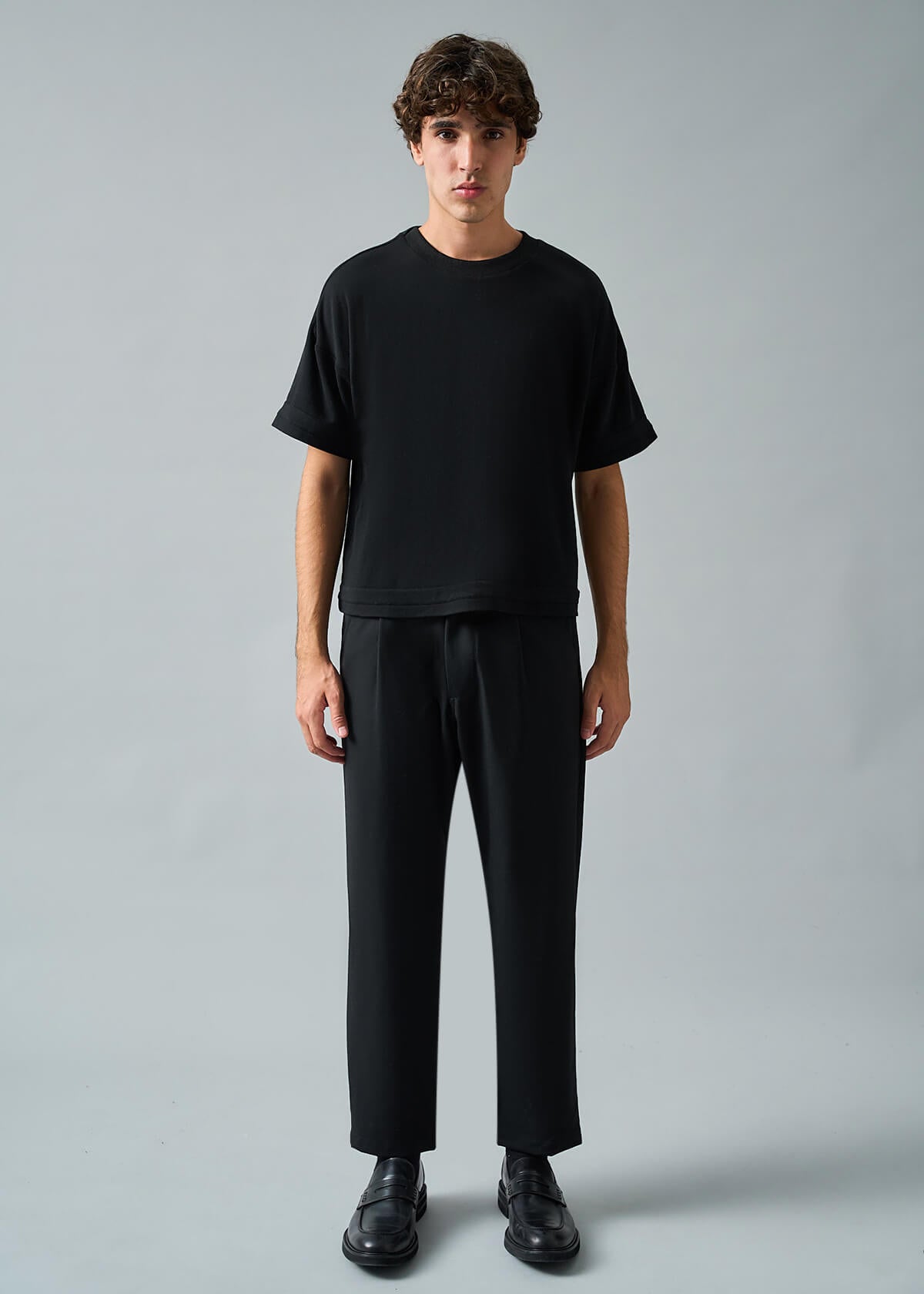 Society Trouser Black: Boxer Fit