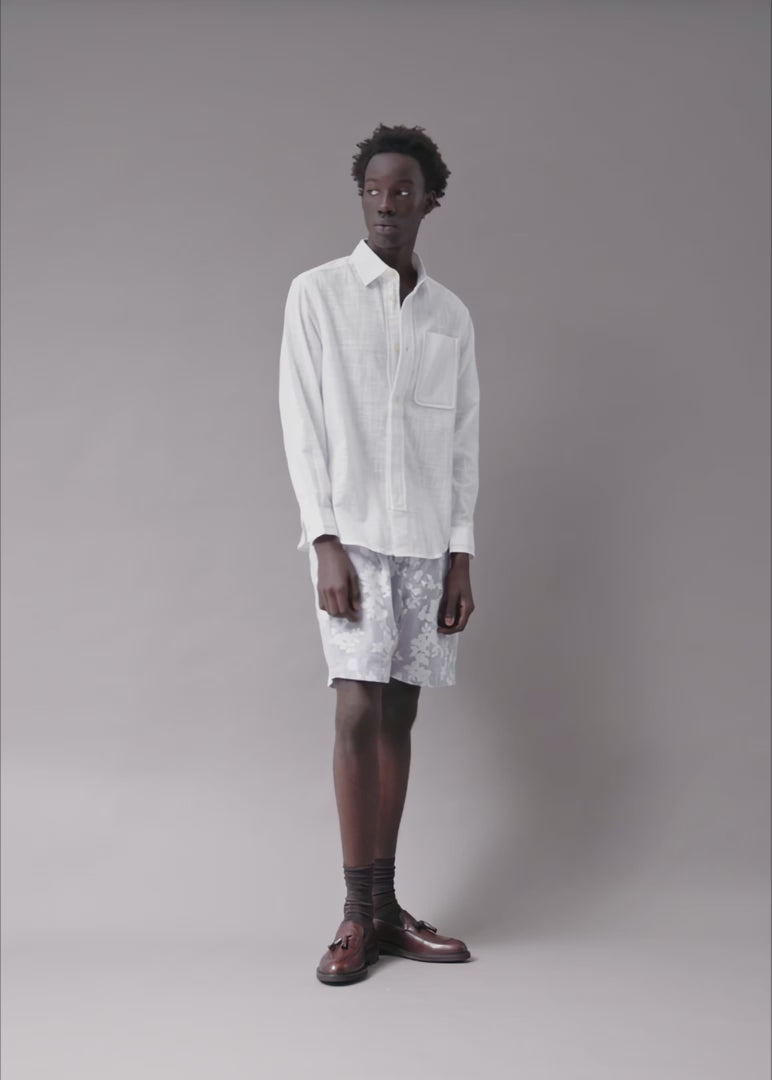 Descendant of Thieves NYC Feather Cross-X White